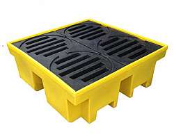 Pallet de contenção para 1 tambor 100 litros Pallet de contenção para 1 tambor 100 litros