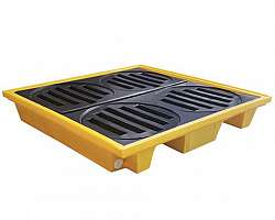 Pallet de contenção para 1 tambor 100 litros Pallet de contenção para 1 tambor 100 litros