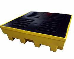 Pallet de contenção para 1 tambor 100 litros Pallet de contenção para 1 tambor 100 litros