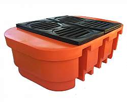 Pallet de contenção para 1 tambor 100 litros Pallet de contenção para 1 tambor 100 litros