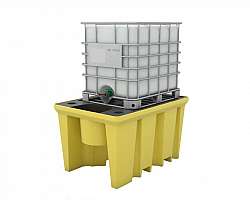 Pallet de contenção para ibc 4 tambores Pallet de contenção para ibc 4 tambores
