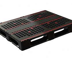 Pallet plástico rotomoldado para cargas pesadas Pallet plástico rotomoldado para cargas pesadas