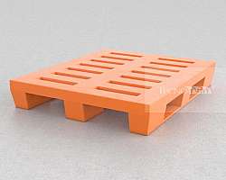Pallet plástico rotomoldado para cargas pesadas Pallet plástico rotomoldado para cargas pesadas