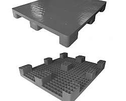 Pallet plástico rotomoldado para cargas pesadas Pallet plástico rotomoldado para cargas pesadas