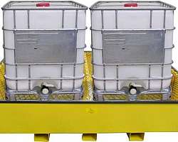 Pallets de contenção para bombonas Pallets de contenção para bombonas