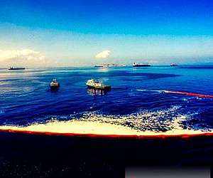 Barreira de contenção de óleo Barreira de contenção de óleo