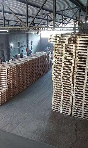 fábrica de pallets de madeira