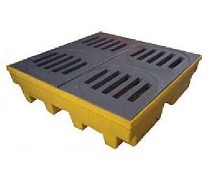 Pallet de contenção para 1000 litros Pallet de contenção para 1000 litros